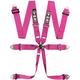 TRS Magnum Standard / Superlite / Ultralite 6 Point Saloon Harness - Pink, Standard, Pink