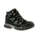 Karrimor Bodmin 4 Mid Weather Mens Walking Boots Black/Grey/Red Suede - Size UK 8
