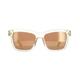 Serengeti Square Unisex Champagne Translucide Drivers Gold Polarized Winona - Pink - One Size