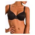 Chantelle Womens Basic Invisible T Shirt Bra - Black Nylon - Size 34D