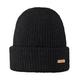 Barts Womens Witzia Soft Stretchy Rib Knit Beanie Hat - Black - One Size