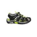 Regatta Boys Childrens/Kids Westshore Sandals (Black/Lime Green) - Size 2 Infant (UK Shoe)