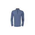 Cutter & Buck CB DRYTEC L/S TOPSPIN HALF ZIP TBH - XXL