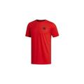 adidas Adicross Graphic Tee - Red - S