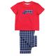 Mini Vanilla Boys' Super Truck Summer Cotton Pyjamas - Blue - Size 7-8Y