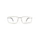 Porsche Design Rectangular Light Gold Mens Glasses Frames Metal - One Size