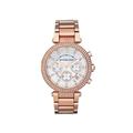 Michael Kors Womens Ladies' Parker Watch MK5491 - Rose Gold Metal - One Size