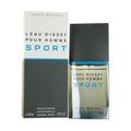 Issey Miyake Mens L'Eau D'Issey Pour Homme Sport Eau de Toilette 50ml Spray For Him - One Size