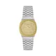 Logo-Embossed 18K Yellow Gold & Stainless Steel Bracelet Watch