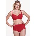 Lisca Womens 'Evelyn' Underwired Full Cup Bra - Red - Size 36B