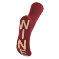 Sock Snob Womens Ladies Thick Thermal Fleece Lined Novelty Wine Soft Slipper Socks - Red - Size UK 4-6.5