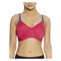 Freya Womens Active Sonic Moulded J-Hook Sports Bra - Pink Nylon - Size 30F