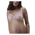 Emily B Womens Sophia Maternity Bra - Pink Cotton - Size 30D