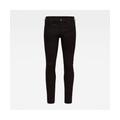 G-Star RAW Mens 3301 Slim Jeans - Black Cotton - Size 36W/32L