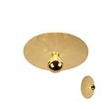 Modern ceiling lamp gold 40cm - Disque