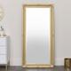 Large Gold Ornate Wall/Floor Mirror 158cm x 78cm - gold