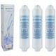 Finerfilters - FF-6010PF Fridge Water Filter Compatible with Samsung DA29-10105J, DA2010CB (3 Pack)