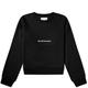 MKI Women's Staple Cropped Crew Sweat - END. Exclusive Black