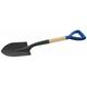 Wooden Round Head Micro Shovel 700mm 675182 - Silverline