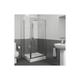 Hinged Shower Enclosure 1000x700mm Easy Plumb Tray 8mm Glass Bathroom