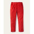 Cord Leggings Red Girls Boden, Strawberry Tart Red