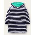 Towelling Throw-on Navy Girls Boden