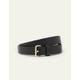 Skinny Buckle Belt Navy Women Boden, Navy