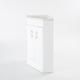 Lurus - White 555mm Bathroom Corner Vanity Unit with Basin - Milano