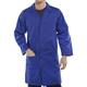 Beeswift - pcwc Men's Polycotton Royal Blue Warehouse Coat (34) - Royal Blue