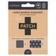 PATCH Large Bamboo Plasters (10 Mixed) - Activated Charcoal