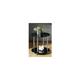 Zipos Black Glass Round 2 Tier Coffee Side End Table