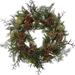 Floral Home Christmas Wreath 24 Artificial Pine - round