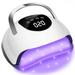 Nail Dryer with 57pcs Lamp Beads 4 Timers Professional Gel UV Light