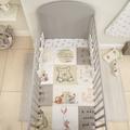 Disney Winnie the Pooh 4 Tog Cot Quilt Beige