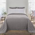 Dorma Adeena Grey Bedspread Grey