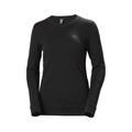 Helly Hansen Black 43 % Polypropylene, 57 % Merino Thermal Shirt, S