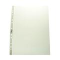 Durable Transparent A4 Punched Pocket