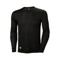 Helly Hansen Black Polypropylene Thermal Shirt, XXL