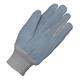 Liscombe Grey Cotton, Leather General Purpose Work Gloves, Size 9, Large, Chrome Cotton Coating