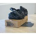 Cromwell Polythene Black Polythene Bin Bag, 90L Capacity, 200 per Package