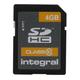 Integral Memory 4 GB SDHC SD Card, Class 10