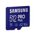 Samsung PRO Plus 512GB UHS-1 Micro SD Card + Adapter - Blue