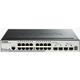 D-Link 20 x 10/100/1G + 2 x 10G SFP+ 2 x SFP SmartPro Stackable Switch