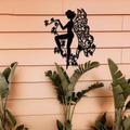 Metal Fairy Decor Wall Art For Princess Girl Room