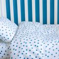 Blue Star Toddler Cot Bed Duvet Set, Blue