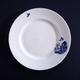 Blue Willow Deconstructed Birds Bone China Plate