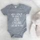 When I Grow Up I'm Going To Love… Like My Dad Babygrow, Blue/Grey/Navy