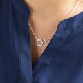 Delicate Outline Hexagon Necklace