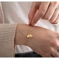 Gold Plated Sterling Silver Stingray Bracelet, Silver