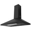 Stoves 444410880 100cm UH 100 CHIM BLK Chimney Hood Black 3 Fan Speeds